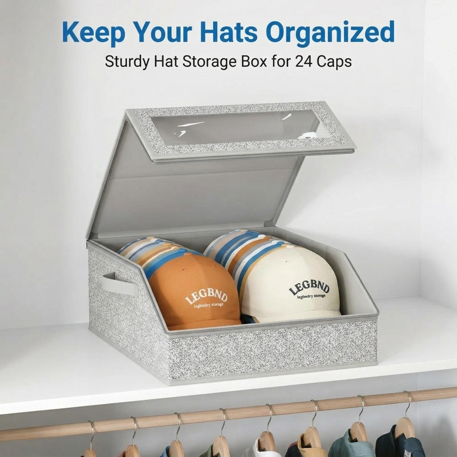 Large Capacity Double Row Hat  - Baseball Cap Structured review and price