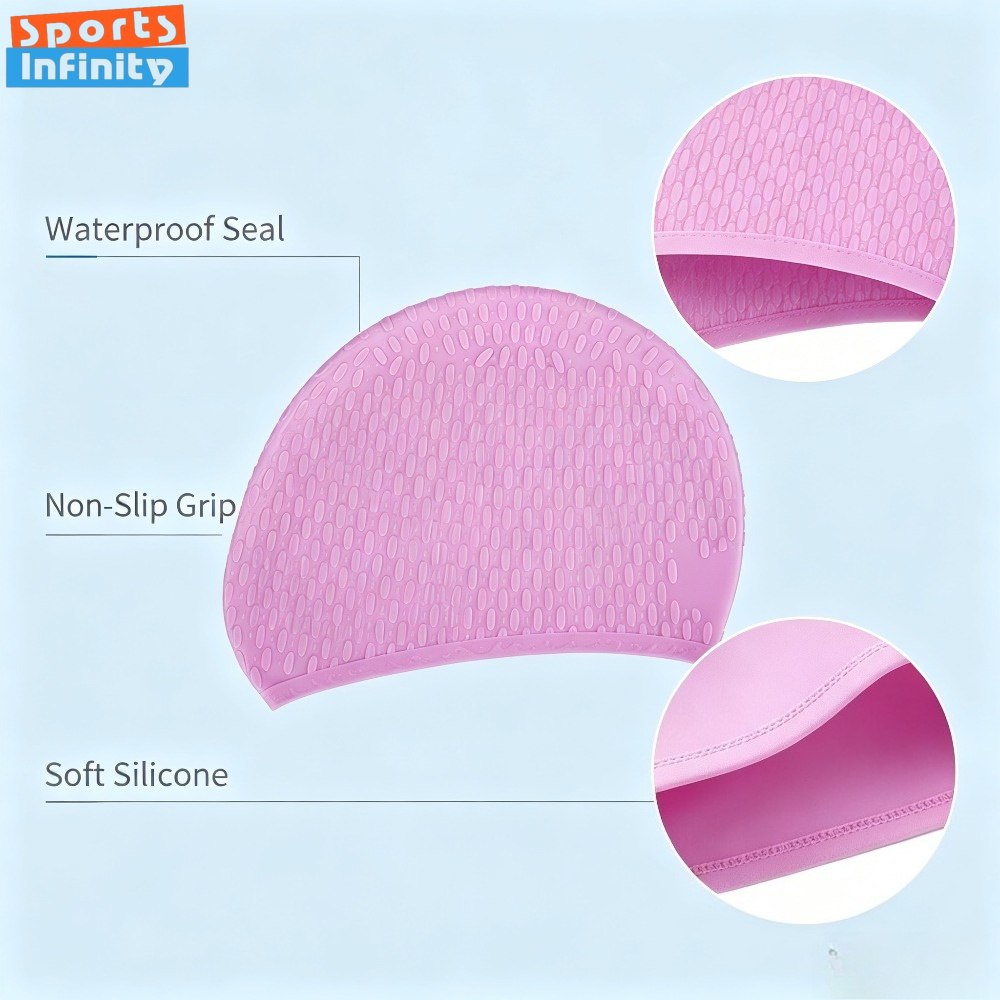 Adult Silicone Swim Cap for Wo - Swim Hat Silicone review and price